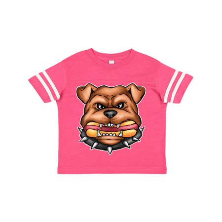 Inktastic Bull Dog Holding Hot Dog Illustration Gift Toddler Boy or Toddler Girl T-Shirt
Inktastic Bull Dog Holding Hot Dog Illustration Gift Toddler Boy or Toddler Girl T-Shirt