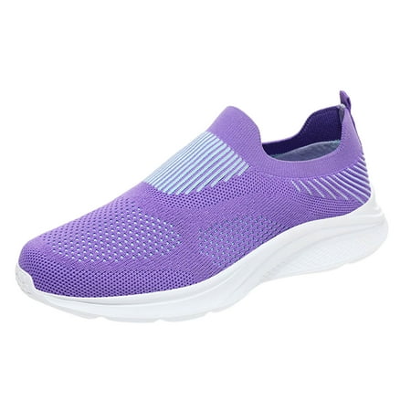 Cathalem Women Sneakers Fashion Summer New Pattern Mesh Breathable Comfortable Lightweight Slip On Casual Shoes Purple 39
Cathalem Women Sneakers Fashion Summer New Pattern Mesh Breathable Comfortable Lightweight Slip On Casual Shoes Purple 39