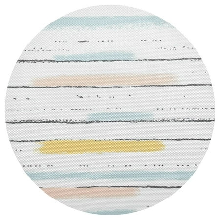 Abstract Stripes and Dots 6-Piece 15.4in Durable PVC Plate Mats Heat-Resistant for Parties and Dining
Abstract Stripes and Dots 6-Piece 15.4in Durable PVC Plate Mats Heat-Resistant for Parties and Dining