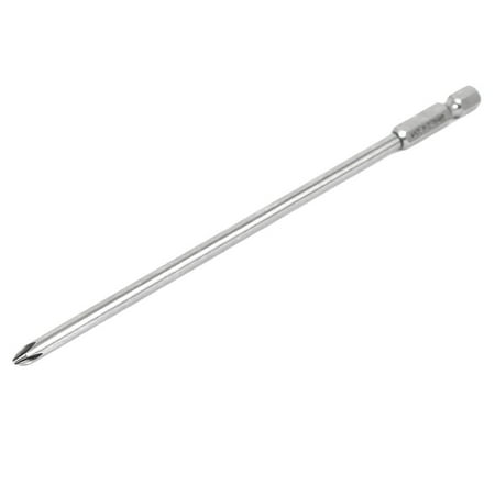 150mm Long Hex Shank 4.5mm Tip PH1 Magnetic Screwdriver Bit
