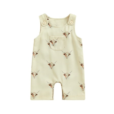 Niceyoeuk Baby Boy Summer Overalls Romper Highland Cow Print Sleeveless Jumpsuit
Niceyoeuk Baby Boy Summer Overalls Romper Highland Cow Print Sleeveless Jumpsuit