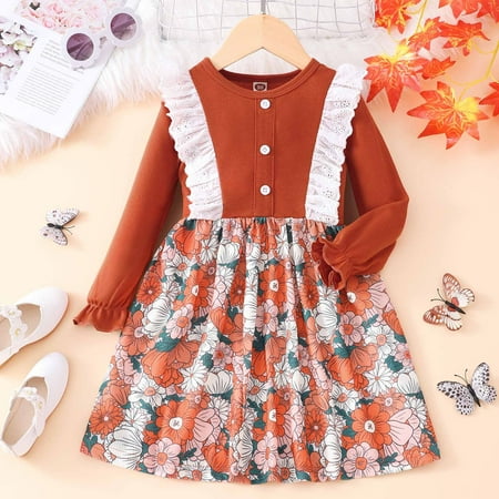 Tejiojio Girls and Toddlers Soft Cotton Clearance Spring Autumn Toddler Baby Girl Flower Mesh Bowknot Long Sleeve Dress Princess Dress
Tejiojio Girls and Toddlers Soft Cotton Clearance Spring Autumn Toddler Baby Girl Flower Mesh Bowknot Long Sleeve Dress Princess Dress