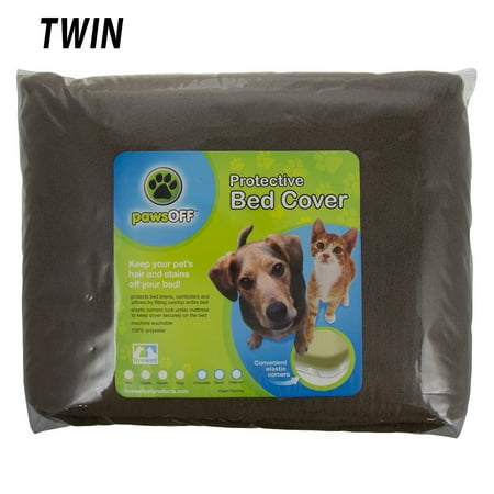 Paws Off Protective Fleece Bed Mattress Cover Pet Dog Cat Hair Twin Double Queen