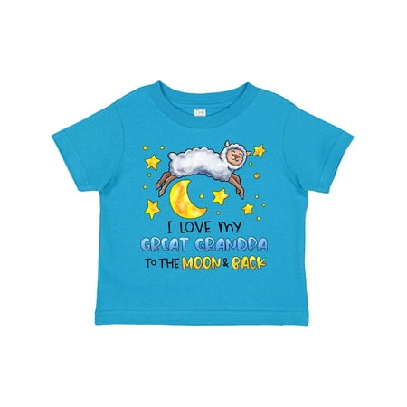 Inktastic I Love My Great Grandpa to the Moon and Back Cute Sheep Gift Toddler Boy or Toddler Girl T-Shirt
Inktastic I Love My Great Grandpa to the Moon and Back Cute Sheep Gift Toddler Boy or Toddler Girl T-Shirt