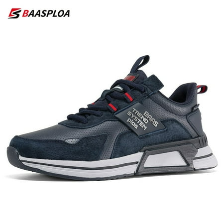 Men s New Lightweight Waterproof Breathable Leather Sneakers Non-slip Wear-resistant Running Shoes
Men s New Lightweight Waterproof Breathable Leather Sneakers Non-slip Wear-resistant Running Shoes