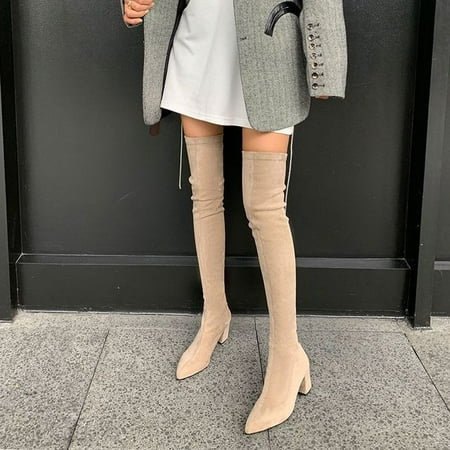 Sexy High Boots Women 2022 Winter New Fashion Over The Knee Warm Botas Mujer Suede Lace Up Pumps Sock Shoes High Heels Boots
Sexy High Boots Women 2022 Winter New Fashion Over The Knee Warm Botas Mujer Suede Lace Up Pumps Sock Shoes High Heels Boots