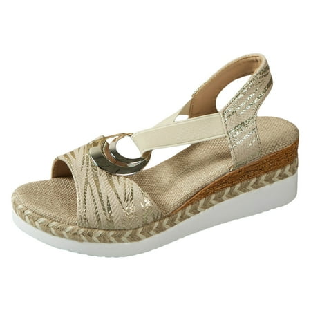 GHSOHS Womens Sandals Vintage Slippers Shoes for Women Thick Soled Rope Platform Soled Roman Sandals Women s Casual Thick Soled Sandals Women Slippers Flip Flops Casual Shoes 42
GHSOHS Womens Sandals Vintage Slippers Shoes for Women Thick Soled Rope Platform Soled Roman Sandals Women s Casual Thick Soled Sandals Women Slippers Flip Flops Casual Shoes 42