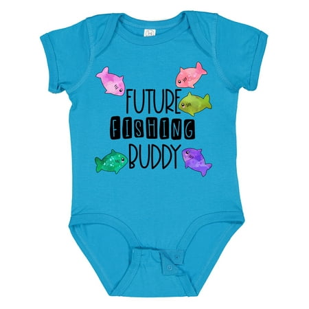 Inktastic Future Fishing Buddy with Colorful Fish Gift Baby Boy or Baby Girl Bodysuit
Inktastic Future Fishing Buddy with Colorful Fish Gift Baby Boy or Baby Girl Bodysuit