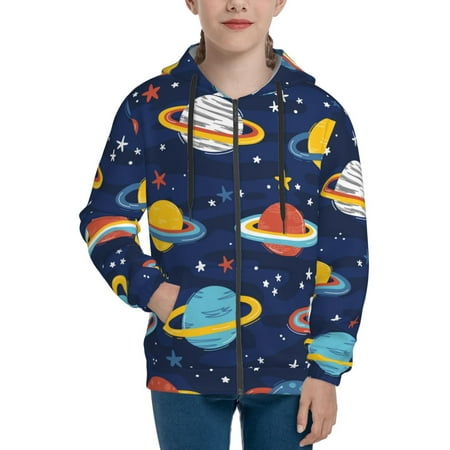 Hoodies for Women Planets and Stars Long Sleeve Sweatshirt Drawstring Zip Up Hoodie with Pockets Teen Girl Clothes
Hoodies for Women Planets and Stars Long Sleeve Sweatshirt Drawstring Zip Up Hoodie with Pockets Teen Girl Clothes