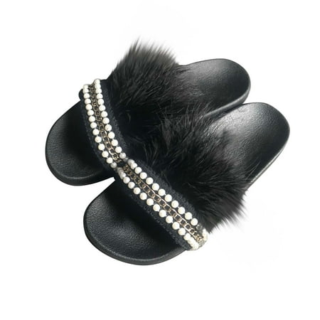 Womens Summer Fashion One-word Plush Pearl Slippers Solid Color Flat Shoes Summer Open Toe Slide Sandals Comfortable Flats Flip-Flops Sandal Casual Platforms Wedge Sandals Heeled Sandals A1413
Womens Summer Fashion One-word Plush Pearl Slippers Solid Color Flat Shoes Summer Open Toe Slide Sandals Comfortable Flats Flip-Flops Sandal Casual Platforms Wedge Sandals Heeled Sandals A1413
