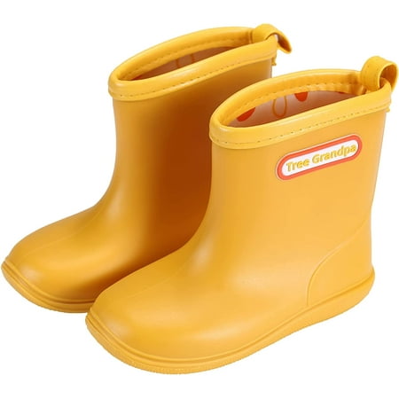 QWZNDZGR Toddler Rain Boots Baby Kids Easy-on Rain shoes Children Waterproof Shoes for Boys Girls(1-6 Years)
QWZNDZGR Toddler Rain Boots Baby Kids Easy-on Rain shoes Children Waterproof Shoes for Boys Girls(1-6 Years)