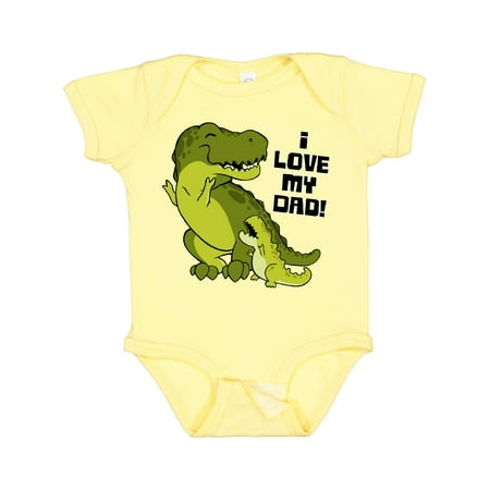 Inktastic I Love My Dad with Baby and Daddy Tyranasaurus Rex Gift Baby Boy or Baby Girl Bodysuit
Inktastic I Love My Dad with Baby and Daddy Tyranasaurus Rex Gift Baby Boy or Baby Girl Bodysuit