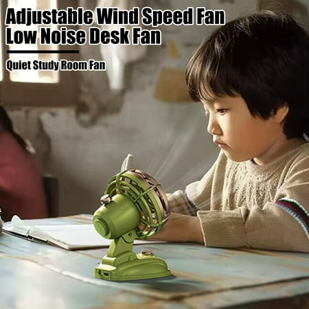 Pebbuoy Portable Desktop Fan with 2 Speed Settings Multi-Angle Adjustable Low Noise Compact Design Rechargeable Cooling Fan
Pebbuoy Portable Desktop Fan with 2 Speed Settings Multi-Angle Adjustable Low Noise Compact Design Rechargeable Cooling Fan