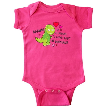 Inktastic I love you in Dinosaur! RAAWR with Hearts Gift Baby Boy or Baby Girl Bodysuit
Inktastic I love you in Dinosaur! RAAWR with Hearts Gift Baby Boy or Baby Girl Bodysuit