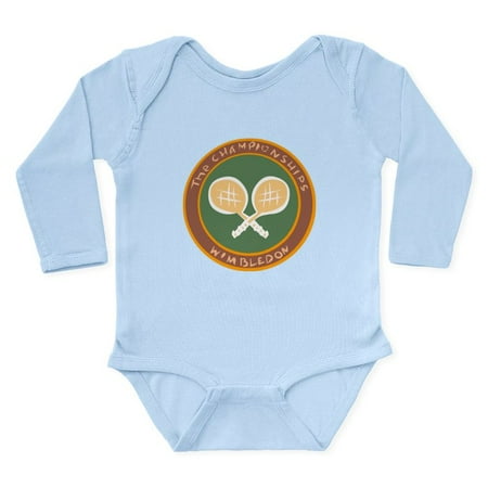 CafePress - Tennis - Long Sleeve Infant Bodysuit