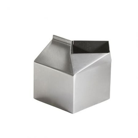 American Metalcraft MCC300 Stainless Steel 3 Ounce Milk Carton Creamer Each