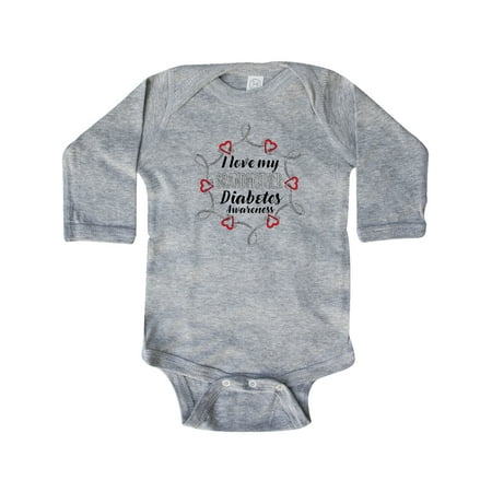 Inktastic I Love My Grandmother Diabetes Awareness Gift Baby Boy or Baby Girl Long Sleeve Bodysuit
Inktastic I Love My Grandmother Diabetes Awareness Gift Baby Boy or Baby Girl Long Sleeve Bodysuit