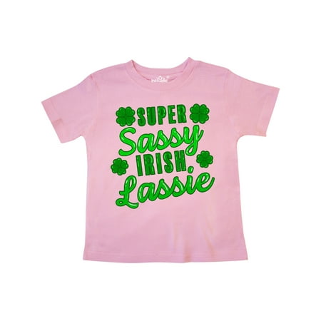 Inktastic Super Sassy Irish Lassy with Green 4 Leaf Clovers Gift Toddler Boy or Toddler Girl T-Shirt
Inktastic Super Sassy Irish Lassy with Green 4 Leaf Clovers Gift Toddler Boy or Toddler Girl T-Shirt