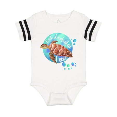 Inktastic Fort Lauderdale Florida Swimming Sea Turtle with Bubbles Gift Baby Boy or Baby Girl Bodysuit
Inktastic Fort Lauderdale Florida Swimming Sea Turtle with Bubbles Gift Baby Boy or Baby Girl Bodysuit