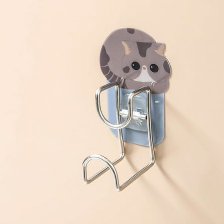 Wash Basin Hook Multifunctional Adhesive Hooks Cute Cartoon Cat Punch-Free Organizer for Bathroom
Wash Basin Hook Multifunctional Adhesive Hooks Cute Cartoon Cat Punch-Free Organizer for Bathroom