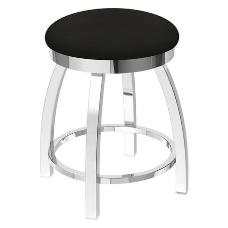 Holland Bar Stool Co Misha Backless Swivel Dining Stool with Faux Leather Seat