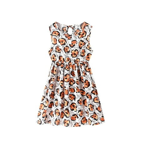Toddler Girls Dress Leisure Floral Printed Sleeveless Crew Neck Casual Kids Clothes Spring Summer Girls Dresses
Toddler Girls Dress Leisure Floral Printed Sleeveless Crew Neck Casual Kids Clothes Spring Summer Girls Dresses