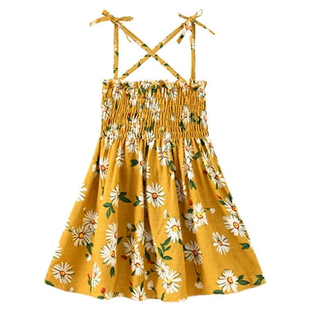 nsendm Strap Ruched Dress Toddler Kid Summer Flowers Princess Clothes Baby Girls Floral Girls Dress&Skirt Toddler Clothes Dress Yellow 5-6 Years
nsendm Strap Ruched Dress Toddler Kid Summer Flowers Princess Clothes Baby Girls Floral Girls Dress&Skirt Toddler Clothes Dress Yellow 5-6 Years