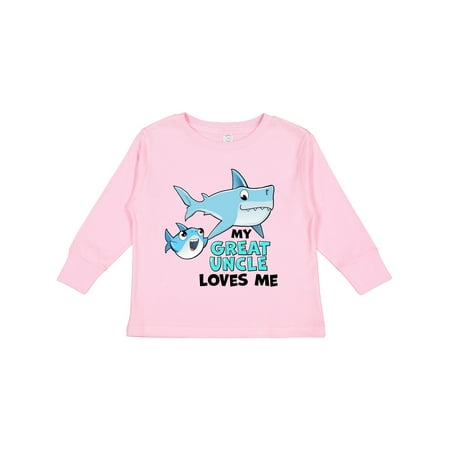 Inktastic My Great Uncle Loves Me with Cute Sharks Gift Toddler Boy or Toddler Girl Long Sleeve T-Shirt
Inktastic My Great Uncle Loves Me with Cute Sharks Gift Toddler Boy or Toddler Girl Long Sleeve T-Shirt