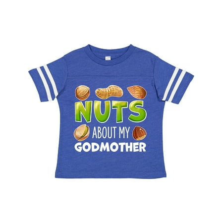 Inktastic Nuts About My Godmother Peanut Almond Pistachio Gift Toddler Boy or Toddler Girl T-Shirt
Inktastic Nuts About My Godmother Peanut Almond Pistachio Gift Toddler Boy or Toddler Girl T-Shirt