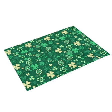Ymkly Dinnerware Sets St. Patricks s Day Placemats Scandinavians Irish Day Plaid Decorative Placemats Insulated Tablecloths Placemats Clearance Items(D)
Ymkly Dinnerware Sets St. Patricks s Day Placemats Scandinavians Irish Day Plaid Decorative Placemats Insulated Tablecloths Placemats Clearance Items(D)