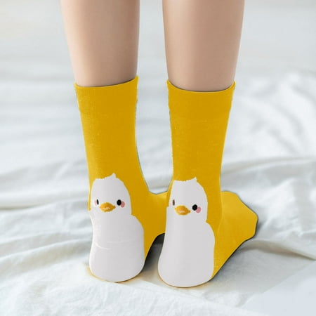 Qazqa Women Winter Casual Tube Socks Cute Cartoon Duckling Fashion Casual Cotton Socks
Qazqa Women Winter Casual Tube Socks Cute Cartoon Duckling Fashion Casual Cotton Socks