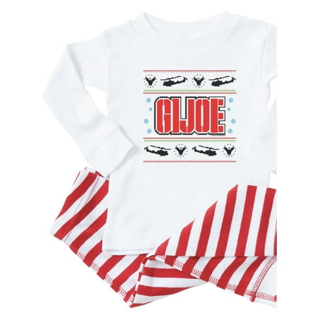 CafePress - Gi Joe Ugly Christmas - Toddler Long Sleeve Pajama set