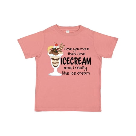 Inktastic I Love You More Than Ice Cream and I Really Like Ice Cream Gift Toddler Boy or Toddler Girl T-Shirt
Inktastic I Love You More Than Ice Cream and I Really Like Ice Cream Gift Toddler Boy or Toddler Girl T-Shirt