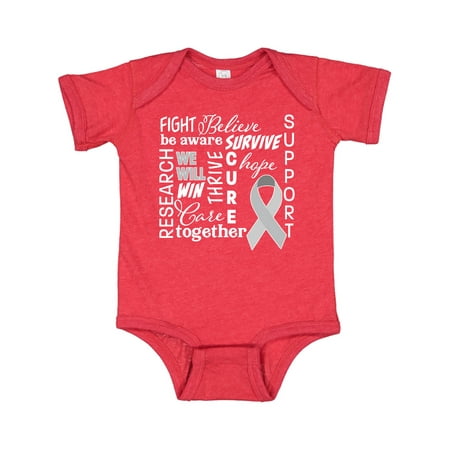 Inktastic Brain Cancer- Together We Will Win Gift Baby Boy or Baby Girl Bodysuit
Inktastic Brain Cancer- Together We Will Win Gift Baby Boy or Baby Girl Bodysuit