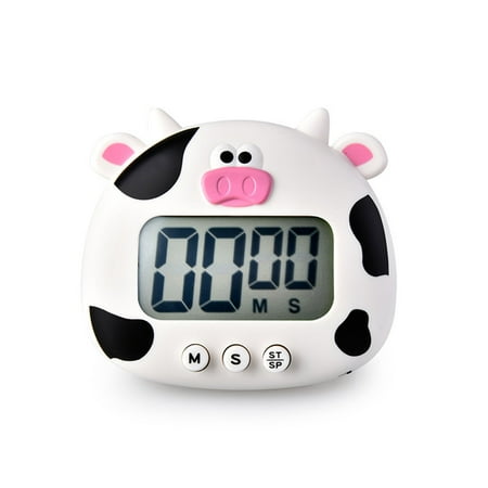 Cute Cartoon Animal Countdown Timer Frog/Cow Digital Cooking Timer with Magnetic Invisible Stand for Cooking Bake Timer
Cute Cartoon Animal Countdown Timer Frog/Cow Digital Cooking Timer with Magnetic Invisible Stand for Cooking Bake Timer