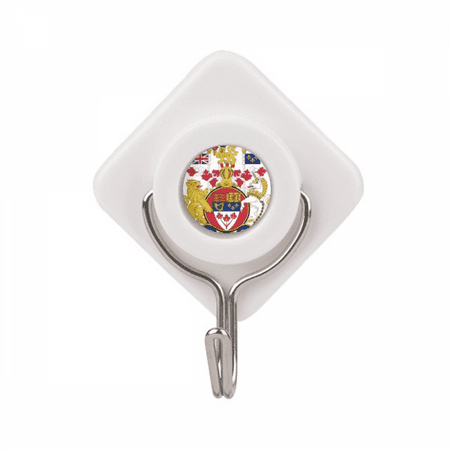 Canada National Emblem Country Adhesive Wall Hooks Hanging Self Sticky