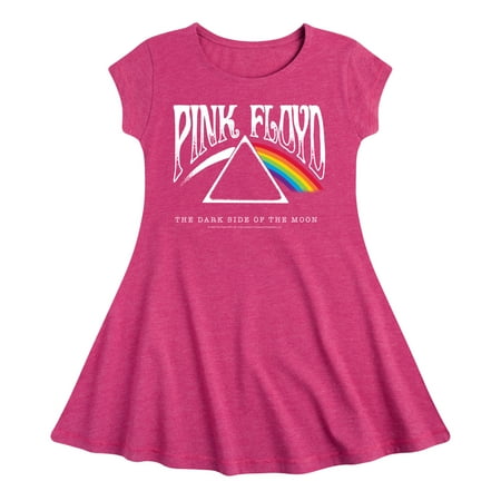 Pink Floyd - DSOTM - Toddler And Youth Girls Fit And Flare Dress
