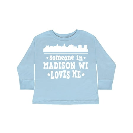 Inktastic Madison Wisconsin Someone Loves Me Skyline Gift Toddler Boy or Toddler Girl Long Sleeve T-Shirt
Inktastic Madison Wisconsin Someone Loves Me Skyline Gift Toddler Boy or Toddler Girl Long Sleeve T-Shirt