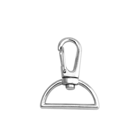 Fenggtonqii Silvery 1 Inner Diameter D Ring Small Spring Buckle Lobster Clasps Swivel Snap Hooks Pack of 30
Fenggtonqii Silvery 1 Inner Diameter D Ring Small Spring Buckle Lobster Clasps Swivel Snap Hooks Pack of 30