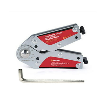 Welding Positioner Adjustable Dual-switch Magnetic Welding Locator for Angle Adjustment
Welding Positioner Adjustable Dual-switch Magnetic Welding Locator for Angle Adjustment