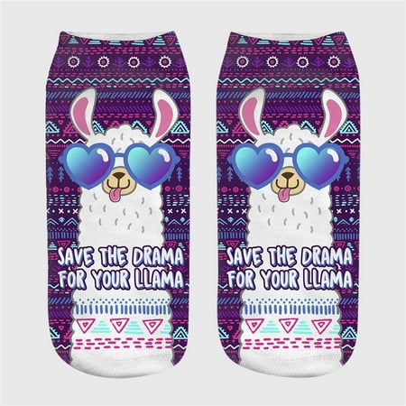 KEVCHE Unisex Funny 3D Fashion Sheep Printed Casual Socks Cute Low Cut Socks Multi-color
KEVCHE Unisex Funny 3D Fashion Sheep Printed Casual Socks Cute Low Cut Socks Multi-color