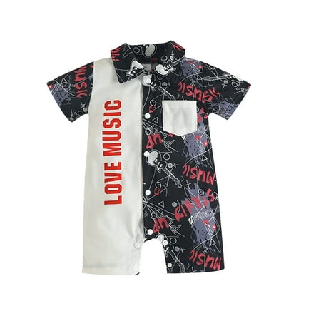 Infant Boys Girls Jumpsuit Short Sleeve Letter Print Romper Jumpsuit Clothes Baby Clothes
Infant Boys Girls Jumpsuit Short Sleeve Letter Print Romper Jumpsuit Clothes Baby Clothes