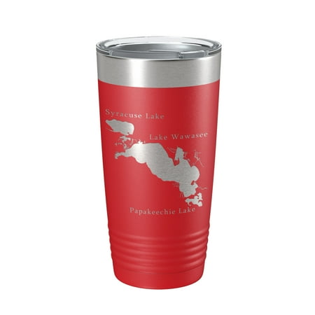 Lakes Wawasee Syracuse & Papakeechie Map Tumbler Travel Mug Insulated Laser Engraved Coffee Cup Indiana 20 oz Red
Lakes Wawasee Syracuse & Papakeechie Map Tumbler Travel Mug Insulated Laser Engraved Coffee Cup Indiana 20 oz Red