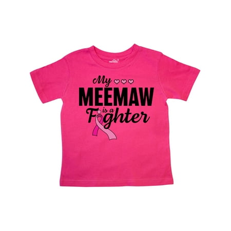 Inktastic Breast Cancer Awareness My Meemaw is a Fighter Gift Toddler Boy or Toddler Girl T-Shirt
Inktastic Breast Cancer Awareness My Meemaw is a Fighter Gift Toddler Boy or Toddler Girl T-Shirt