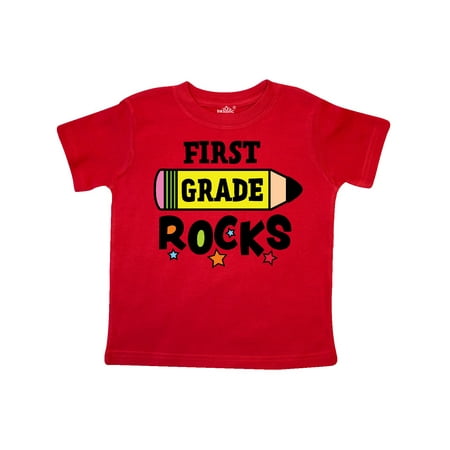 Inktastic 1st Grade Rocks with Pencil and Stars Gift Toddler Boy or Toddler Girl T-Shirt
Inktastic 1st Grade Rocks with Pencil and Stars Gift Toddler Boy or Toddler Girl T-Shirt