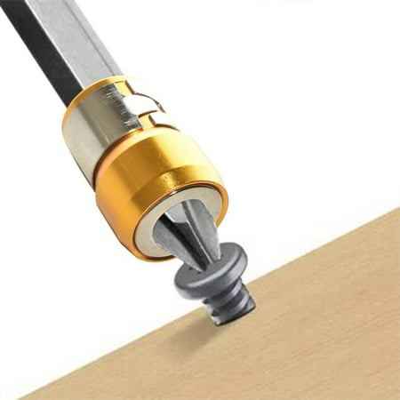 Screwdriver Head Magnetic Ring Universal Magnetic Screw Ring Bit Magnetizer Ring Metal Magnetizer Screw Removable for Hex Screwdriver and Power Bits
Screwdriver Head Magnetic Ring Universal Magnetic Screw Ring Bit Magnetizer Ring Metal Magnetizer Screw Removable for Hex Screwdriver and Power Bits
