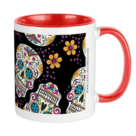 CafePress - Day Of The Dead Sugar Skull BLACK Mug - Ceramic Coffee Tea Novelty Mug Cup 11 oz
CafePress - Day Of The Dead Sugar Skull BLACK Mug - Ceramic Coffee Tea Novelty Mug Cup 11 oz
