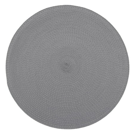 Yixx 1Pcs 38cm Place Mat Woven Non-slip Round Coaster Pad Cafe Mug Dining Table Mat Home Decor
Yixx 1Pcs 38cm Place Mat Woven Non-slip Round Coaster Pad Cafe Mug Dining Table Mat Home Decor