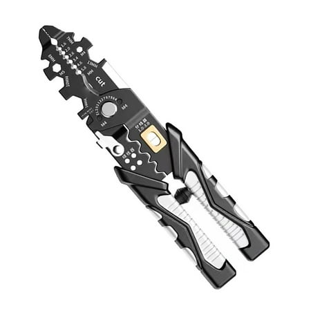 ESASSALY 25-in-1 Wire Stripper Pliers Tool with Tail Cutter Wire Stripping Tool
ESASSALY 25-in-1 Wire Stripper Pliers Tool with Tail Cutter Wire Stripping Tool