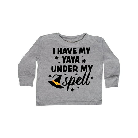 Inktastic I Have My Yaya Under My Spell with Cute Witch Hat Gift Toddler Boy or Toddler Girl Long Sleeve T-Shirt
Inktastic I Have My Yaya Under My Spell with Cute Witch Hat Gift Toddler Boy or Toddler Girl Long Sleeve T-Shirt